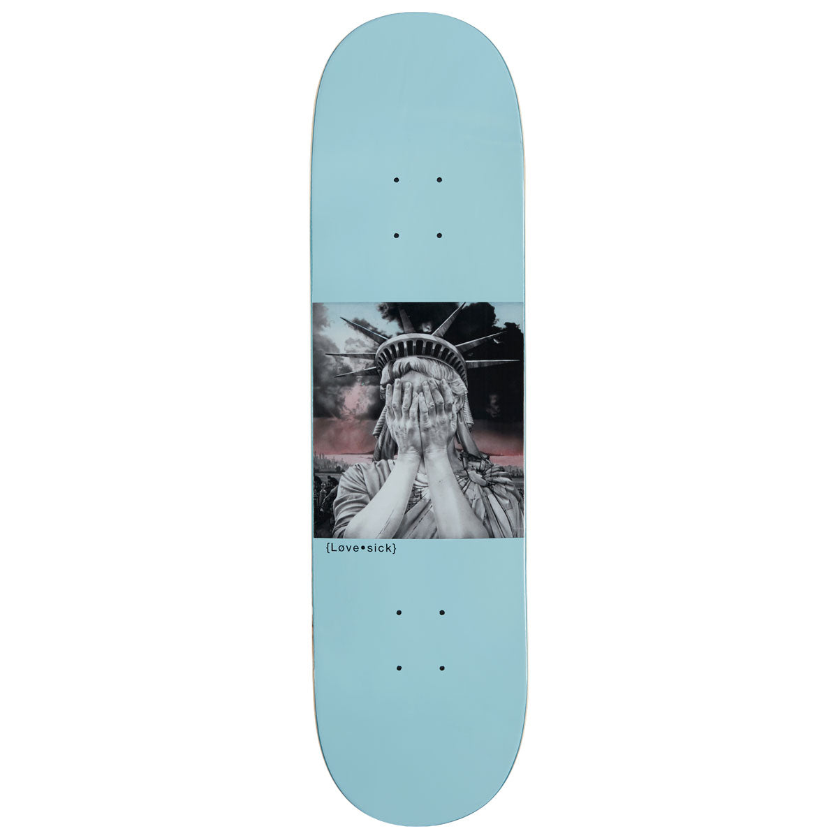 Lovesick Liberty? Skateboard Deck - Blue - 8.25