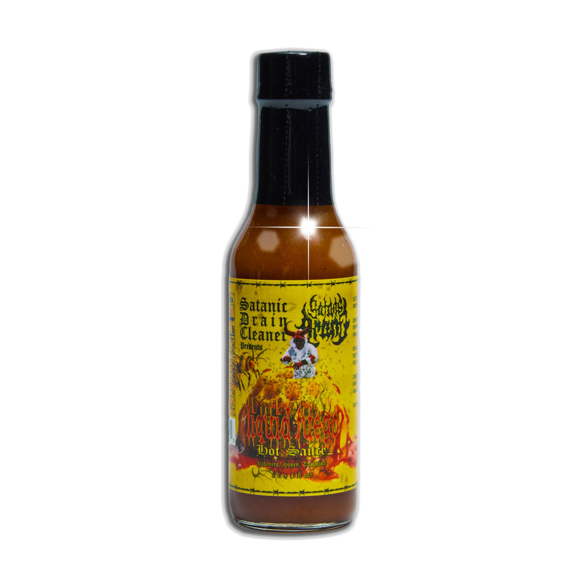 Satan's Drano Liquid Fuego Hot Sauce image 1