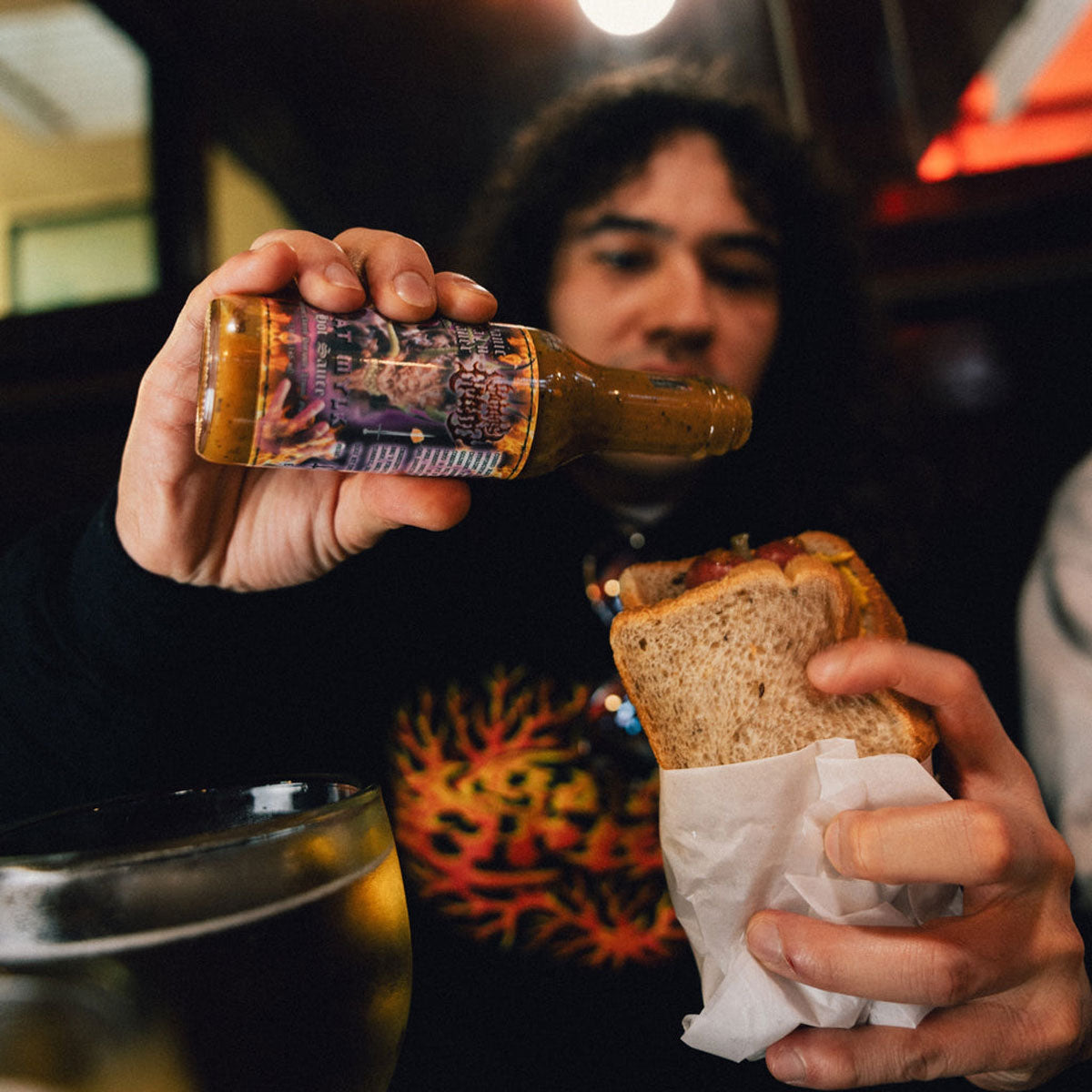 Satan's Drano Goat Mylk Hot Sauce image 2