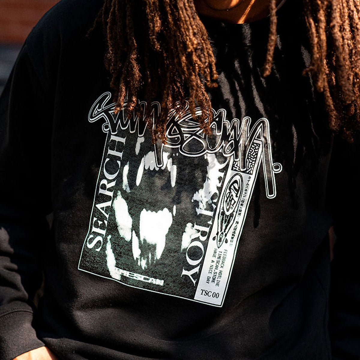 Timescan Search & Destroy Sweatshirt - Black image 4