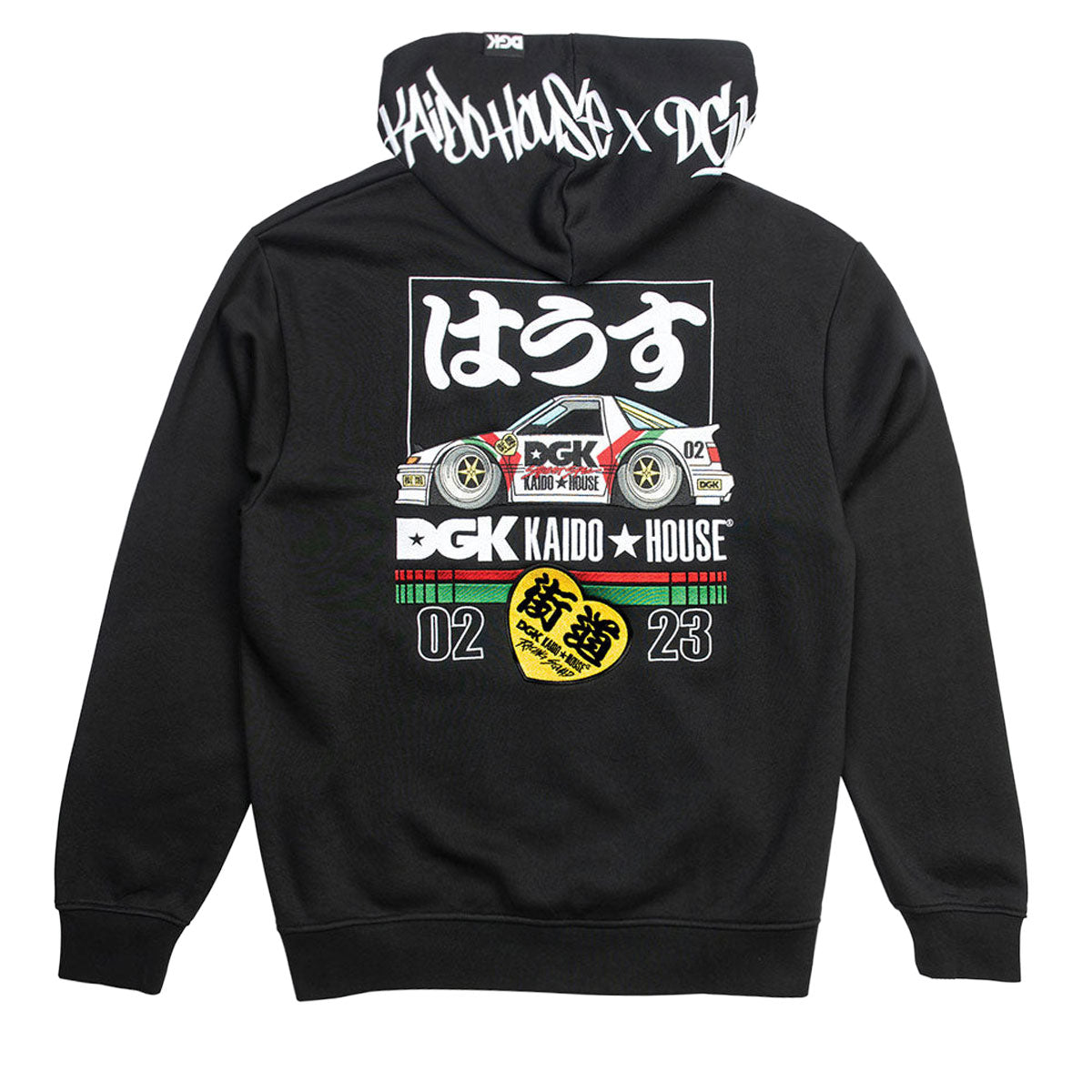 DGK x Kaido House Torque Hoodie - Black image 2