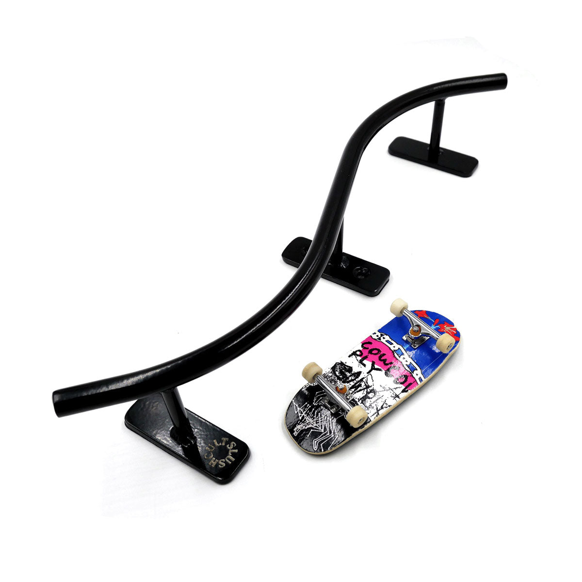 SlushCult Fingerboard S Rail - Black image 5
