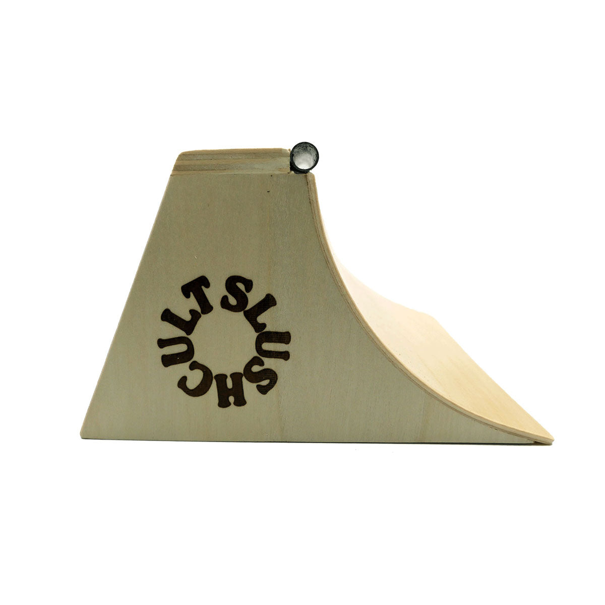 SlushCult Fingerboard Quarterpipe - Wood image 4