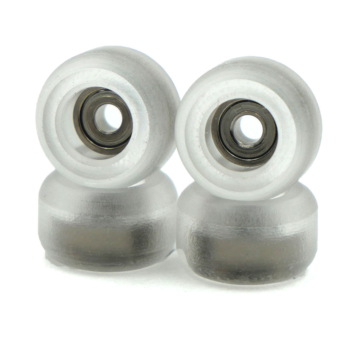 SlushCult Grom Fingerboard Wheels - Clear image 1