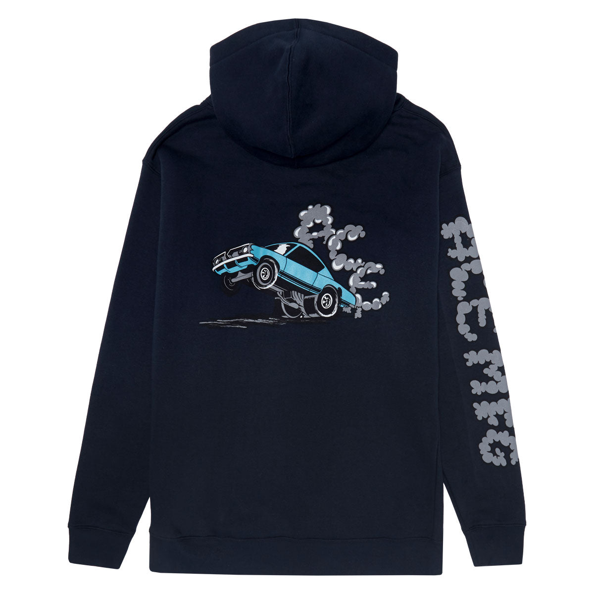 Ace Burnout Hoodie - Navy image 1