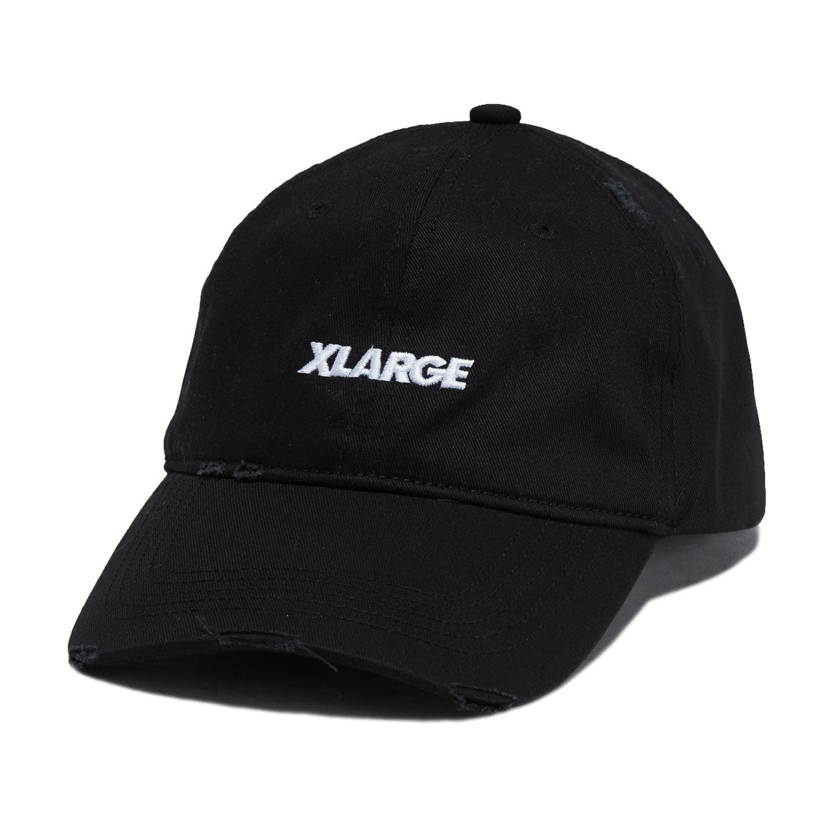 XLarge Label Brand 6 Panel Hat - Black image 1