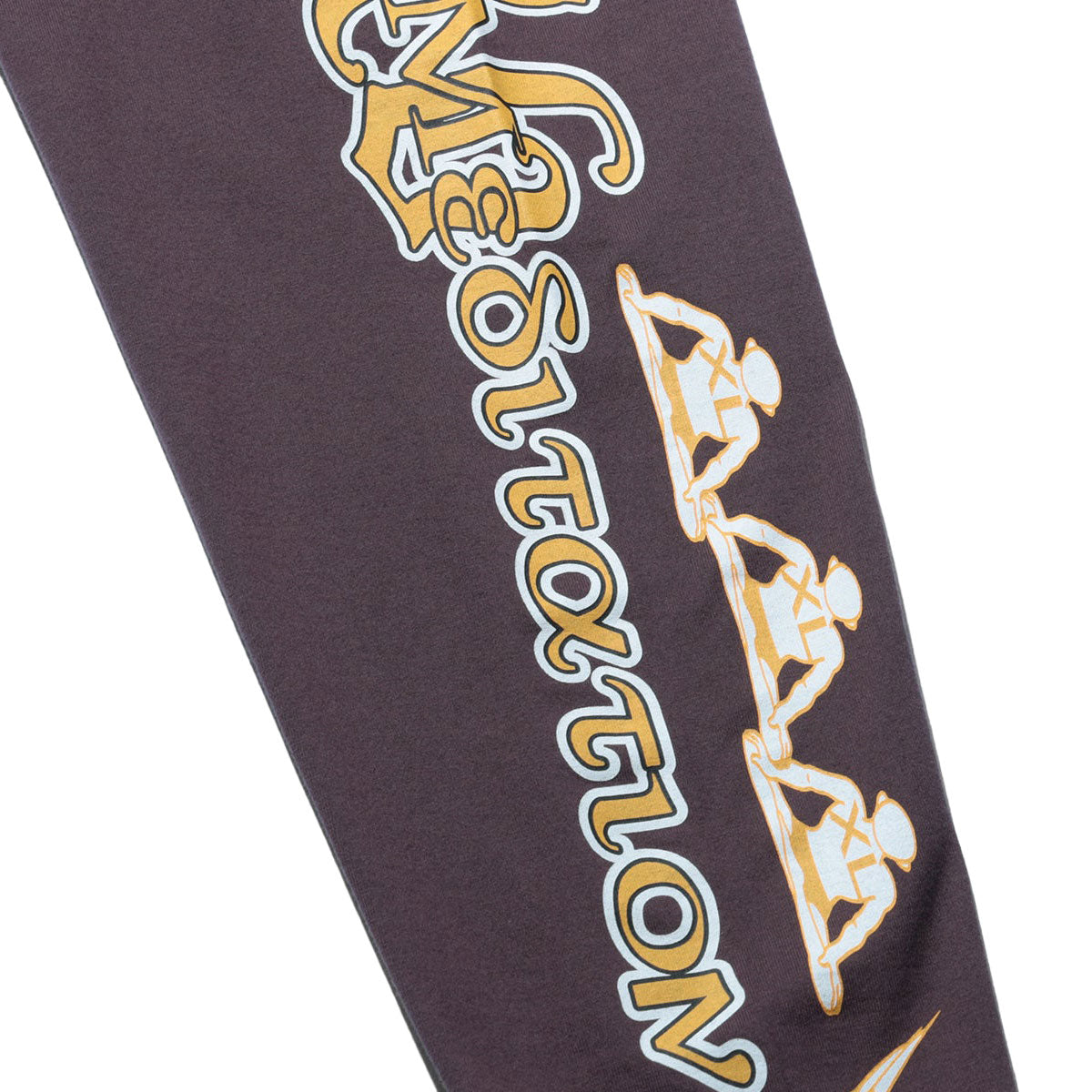 XLarge Meditation Long Sleeve T-Shirt - Purple image 5