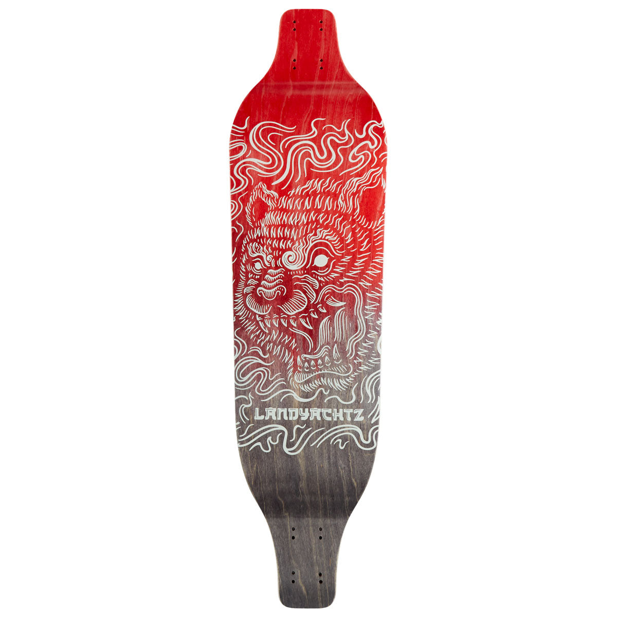Landyachtz Evo 36 Bear Longboard Deck image 1