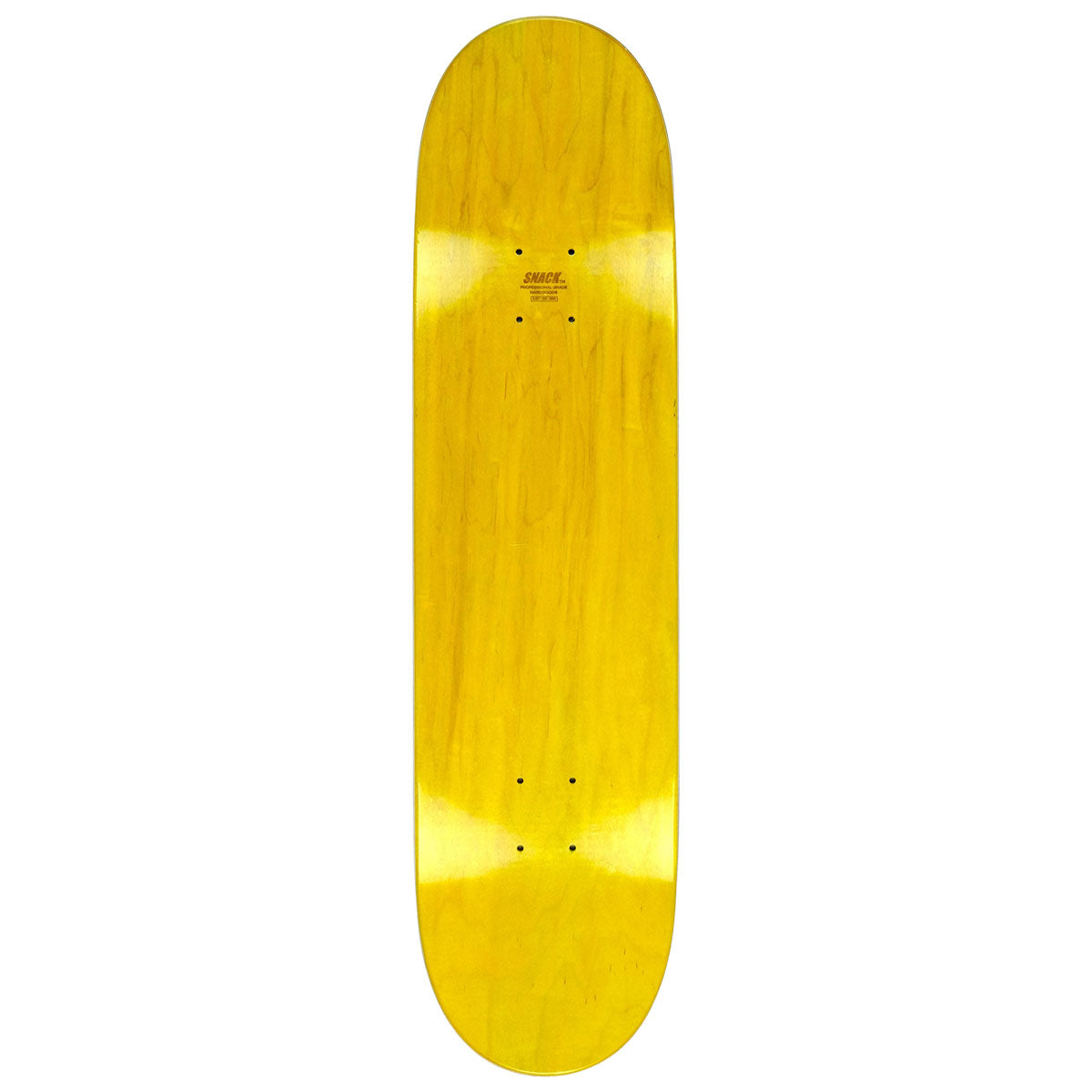 Snack Stroke Skateboard Deck - Black - 8.50