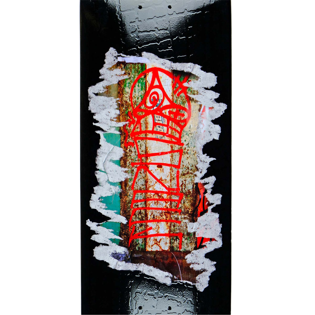 Snack Visual Degredation Skateboard Deck - 8.25