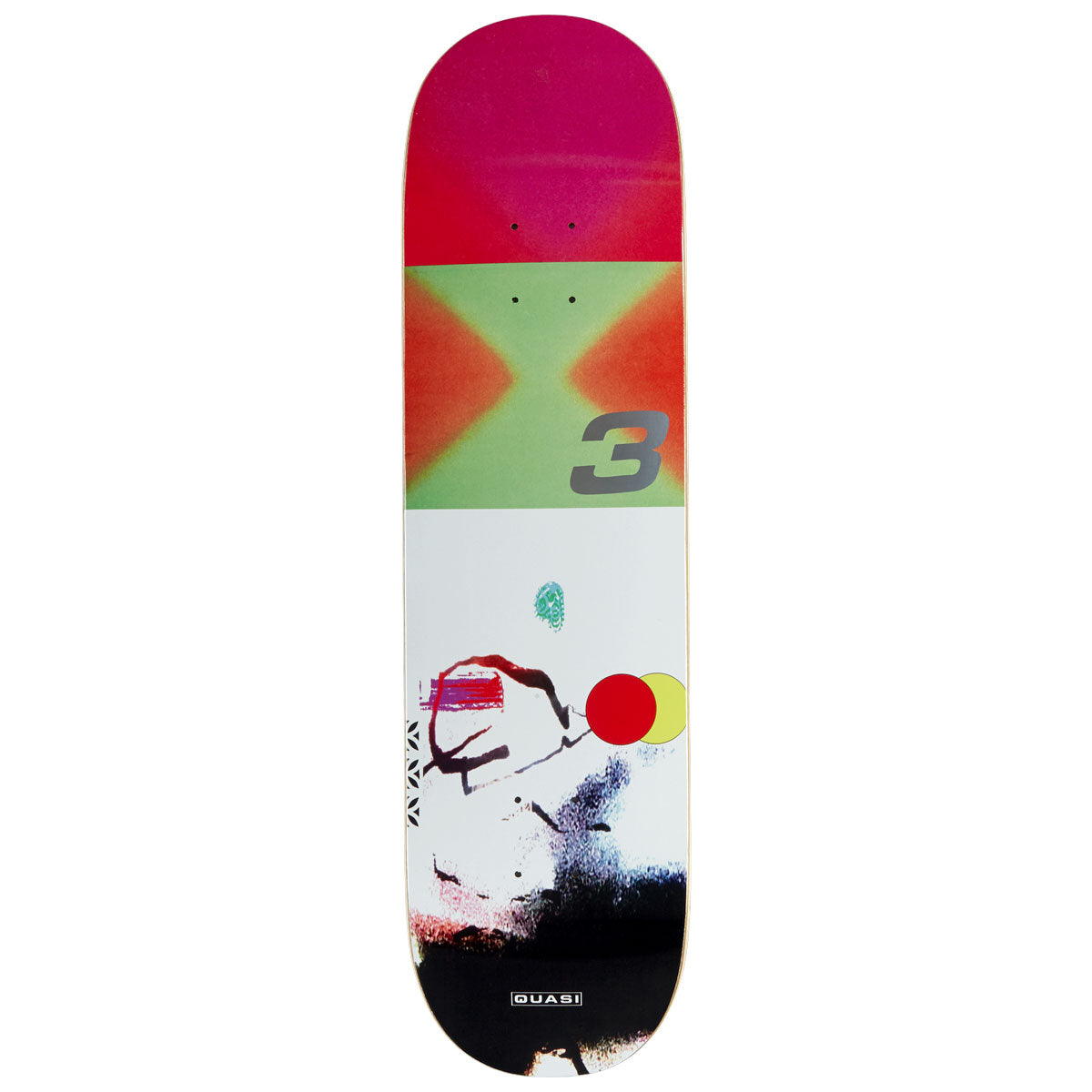 Quasi Race Track Skateboard Deck - 8.125