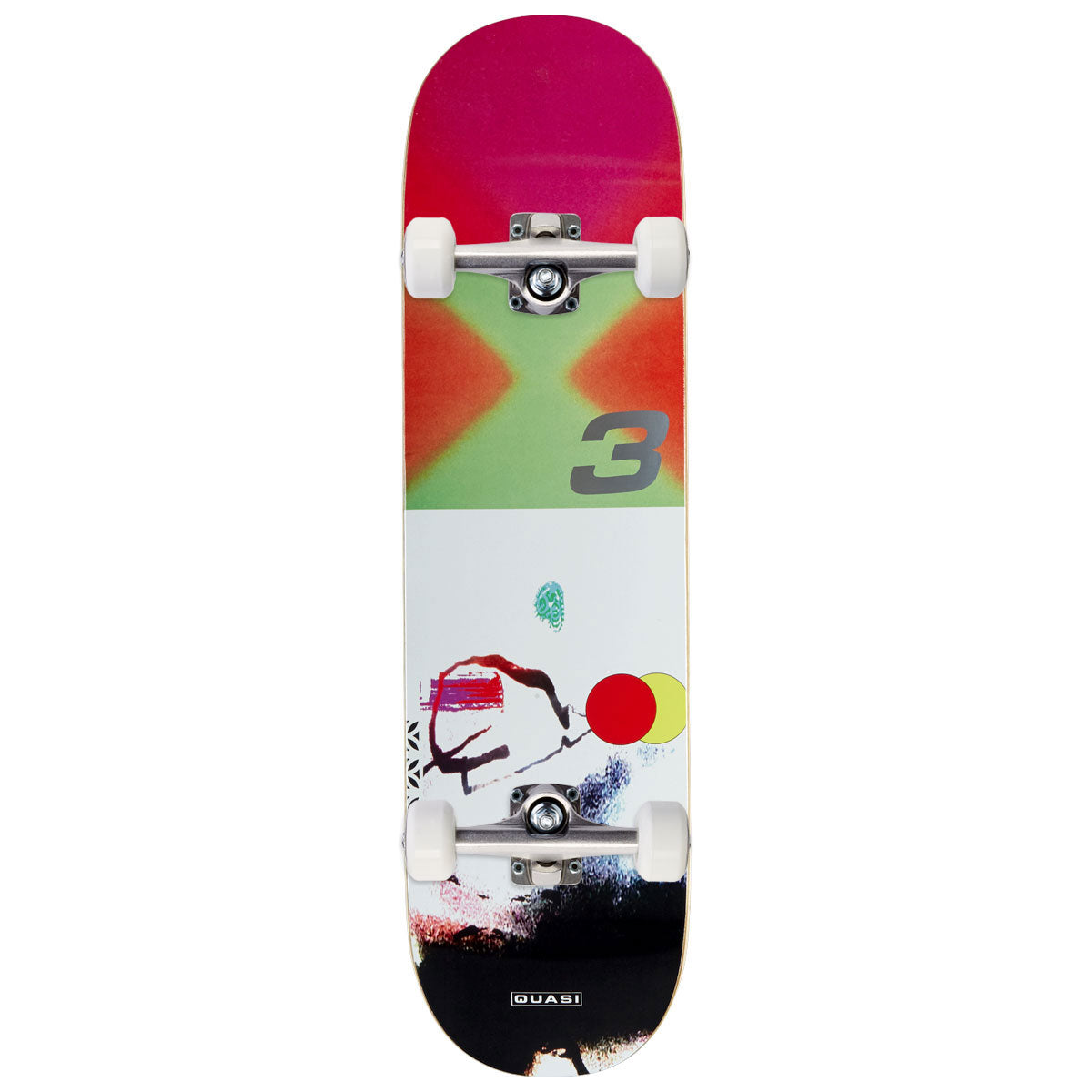 Quasi Race Track Skateboard Complete - 8.125