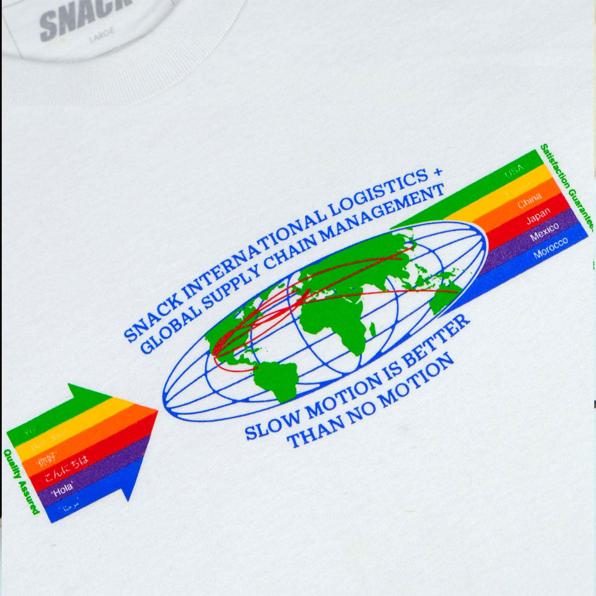 Snack Continuous Flow T-Shirt - White image 2