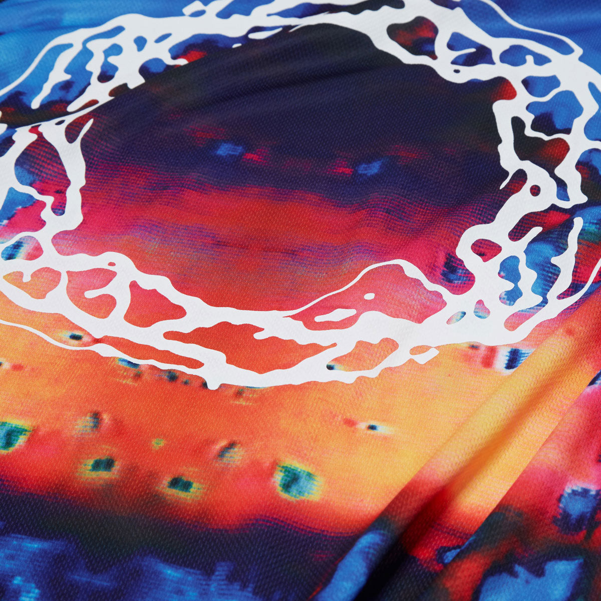 Quasi Gasser Moto Long Sleeve Jersey - Electric Blue image 4