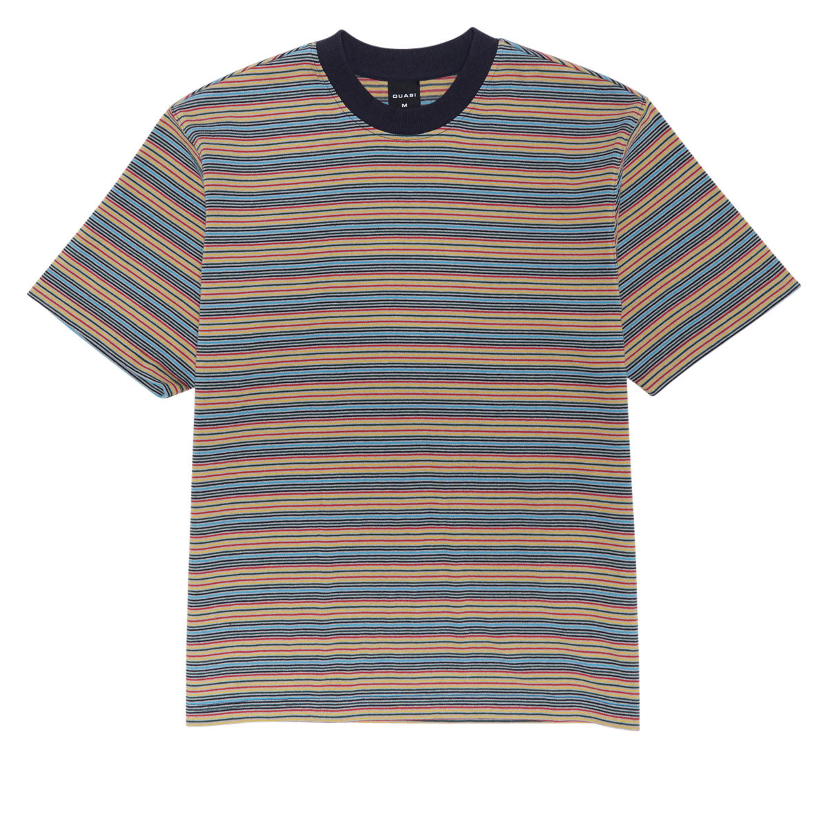 Quasi Bert Striped T-Shirt - Navy image 1