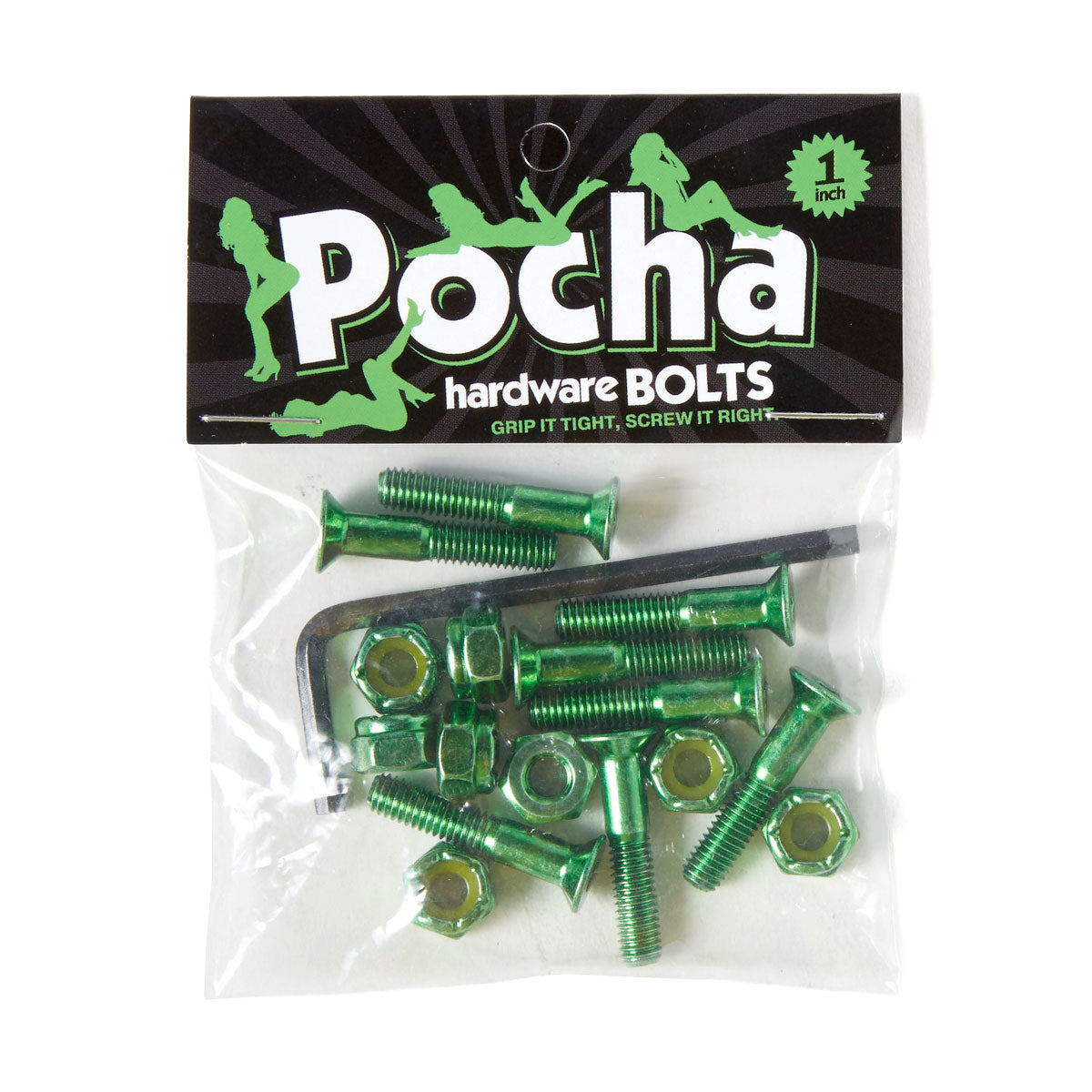 Pocha World Party Allen Hardware - Green - 1