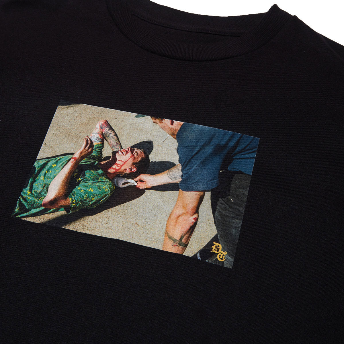 Designer Trash Wasted T-Shirt - Black image 2