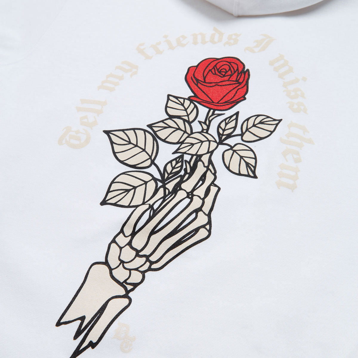 Designer Trash Tell Your Friends Hoodie - White image 4