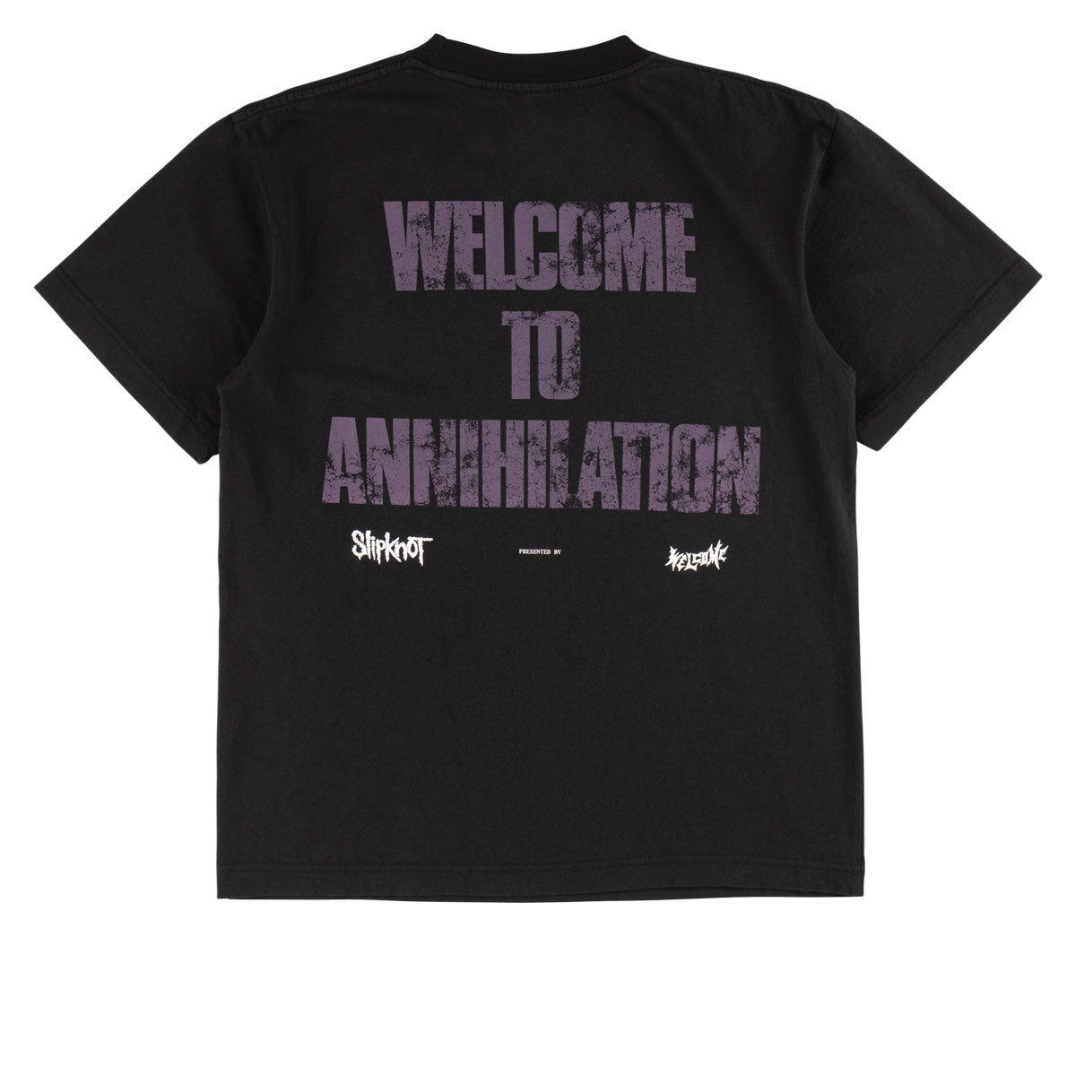 Welcome x Slipknot Annihilation T-Shirt - Black image 2