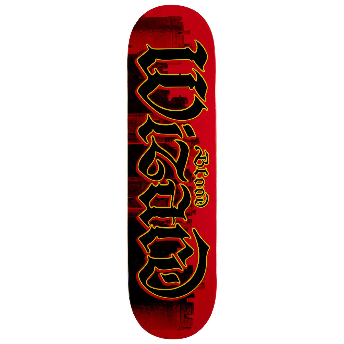 Blood Wizard Script Skateboard Deck - Red - 8.50