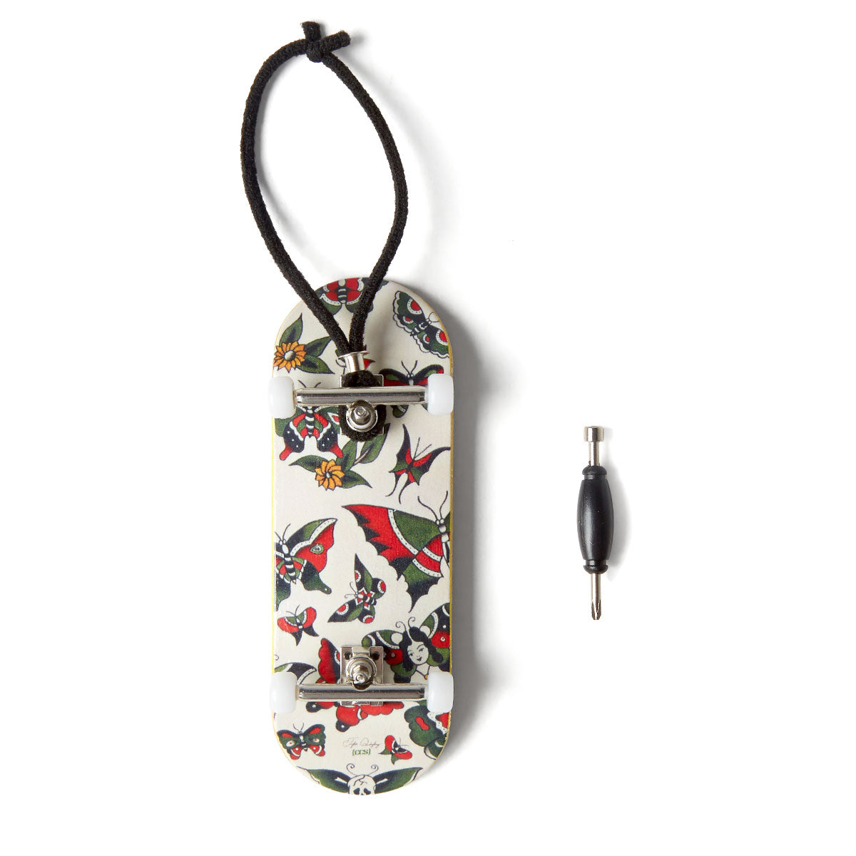 CCS x Quigley Butterfies Fingerboard - White image 2