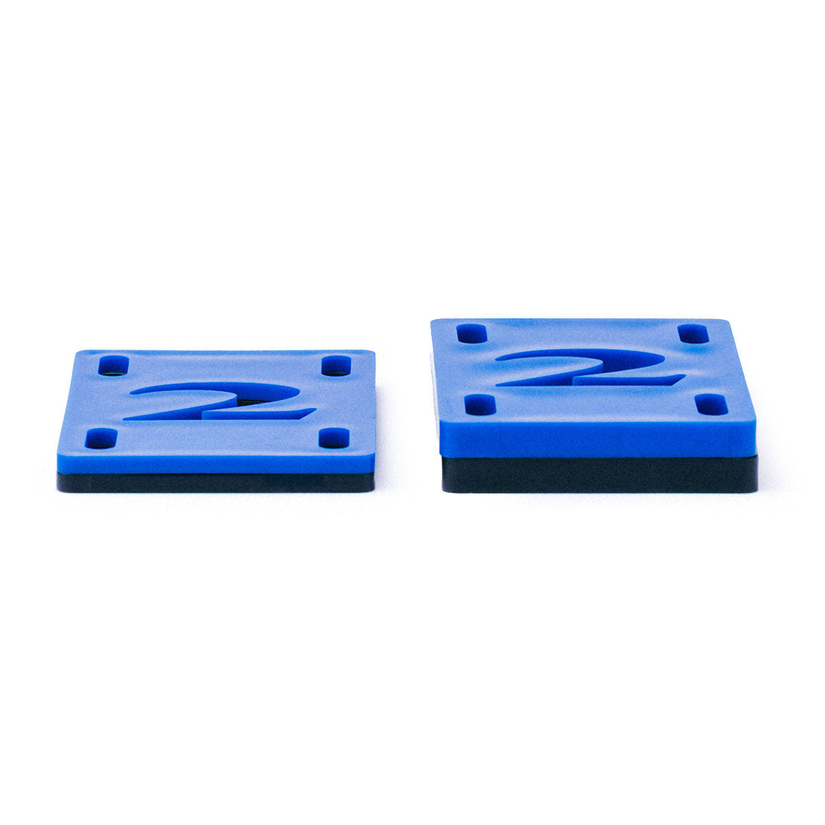 2 Riser Pads Risers - Blue - 1/4