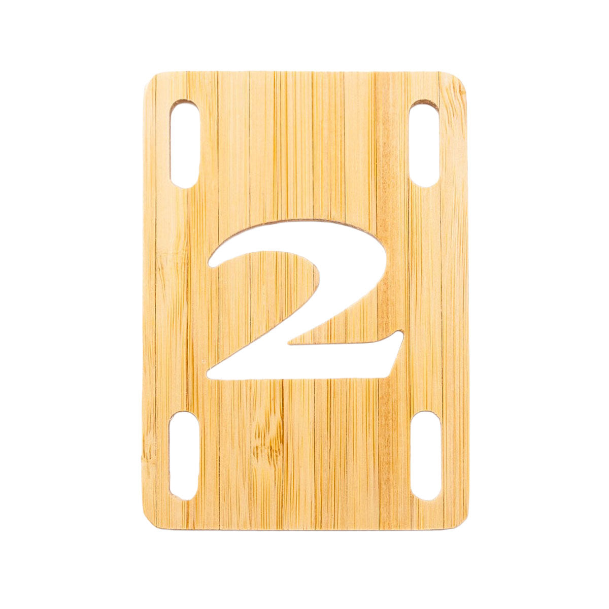 2 Riser Pads Risers - Bamboo - 1/8