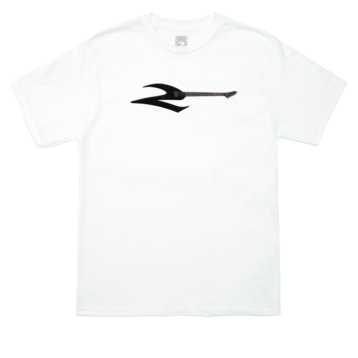 2 Riser Pads Guitar T-Shirt - White image 1