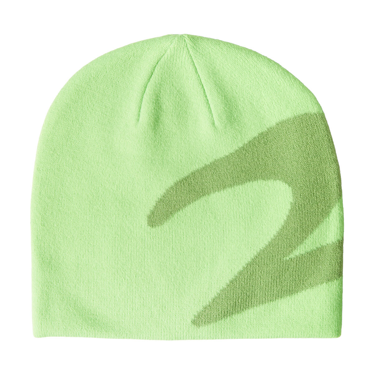 2 Riser Pads Big 2 Skully Beanie - Lime image 1