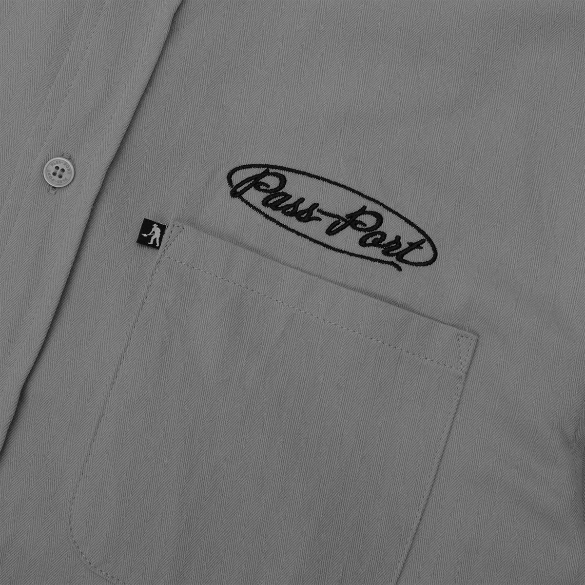 Passport Ovalit Herringbone Shirt - Grey image 2