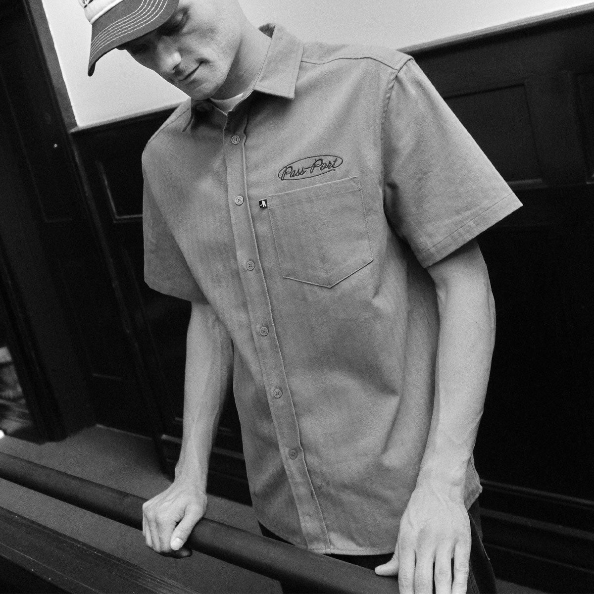 Passport Ovalit Herringbone Shirt - Grey image 3