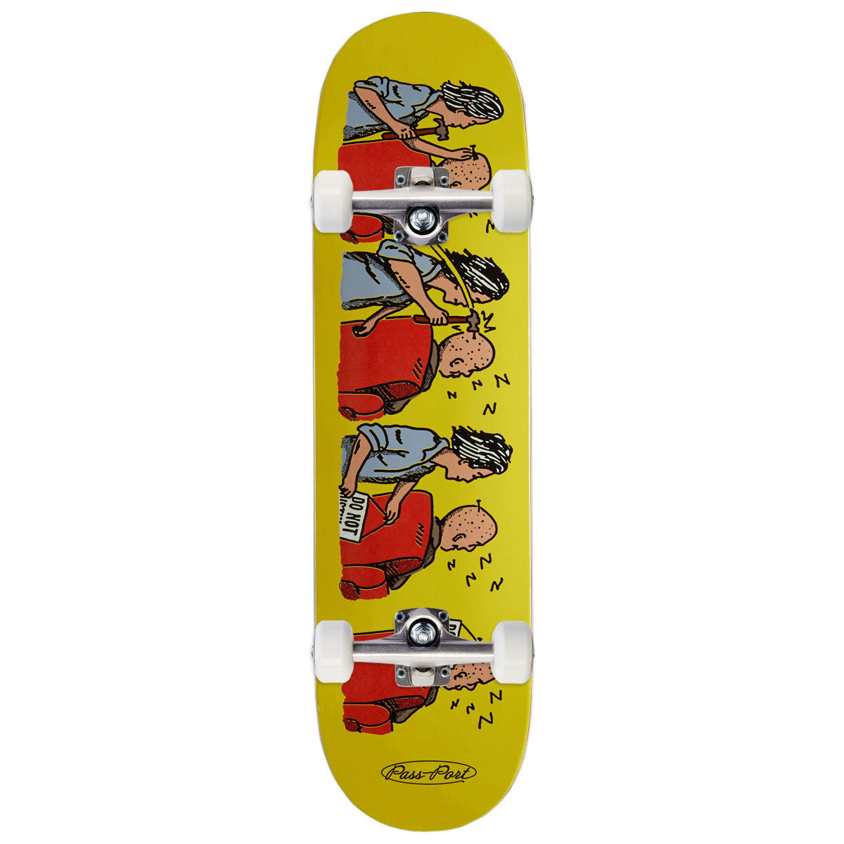 Passport Over It Series DND Skateboard Complete - 8.25