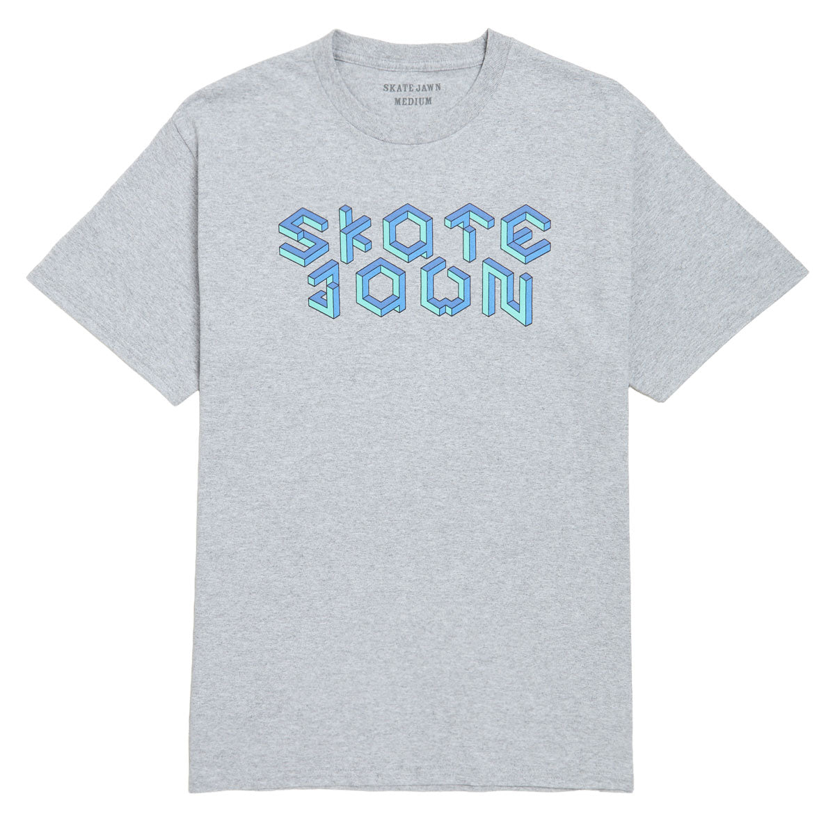 Skate Jawn Isometric T-Shirt - Grey image 1
