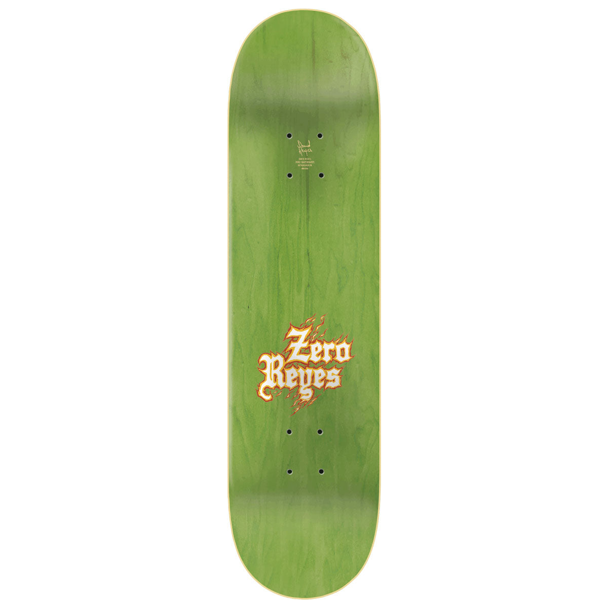 Zero Reyes There Will Be Blood Skateboard Complete - 8.50