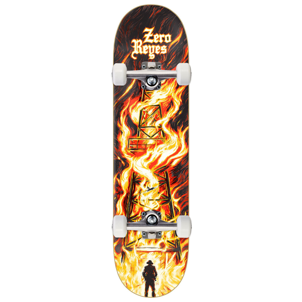 Zero Reyes There Will Be Blood Skateboard Complete - 8.50