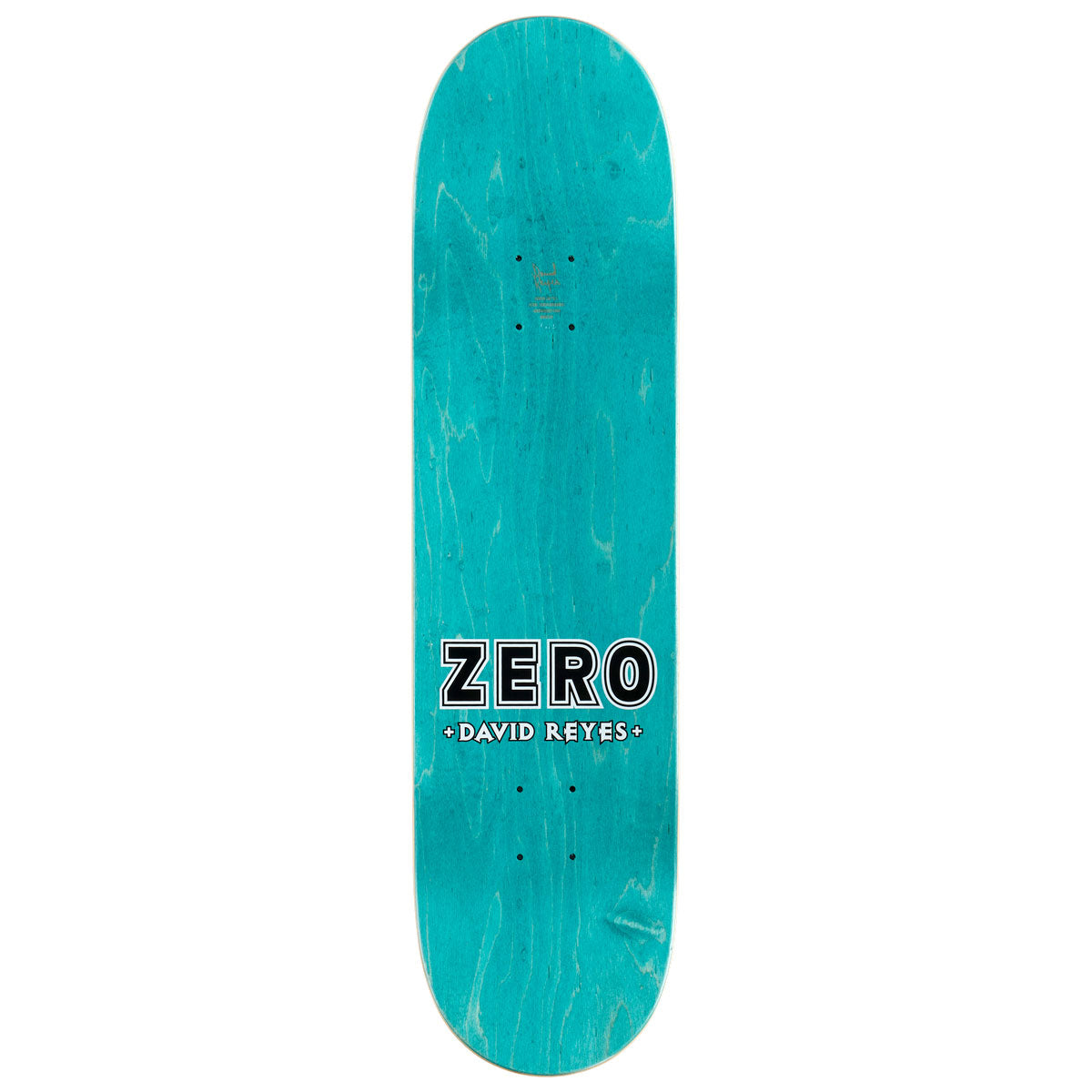 Zero Reyes Signature Bold Diamond Plate Skateboard Complete - 8.25