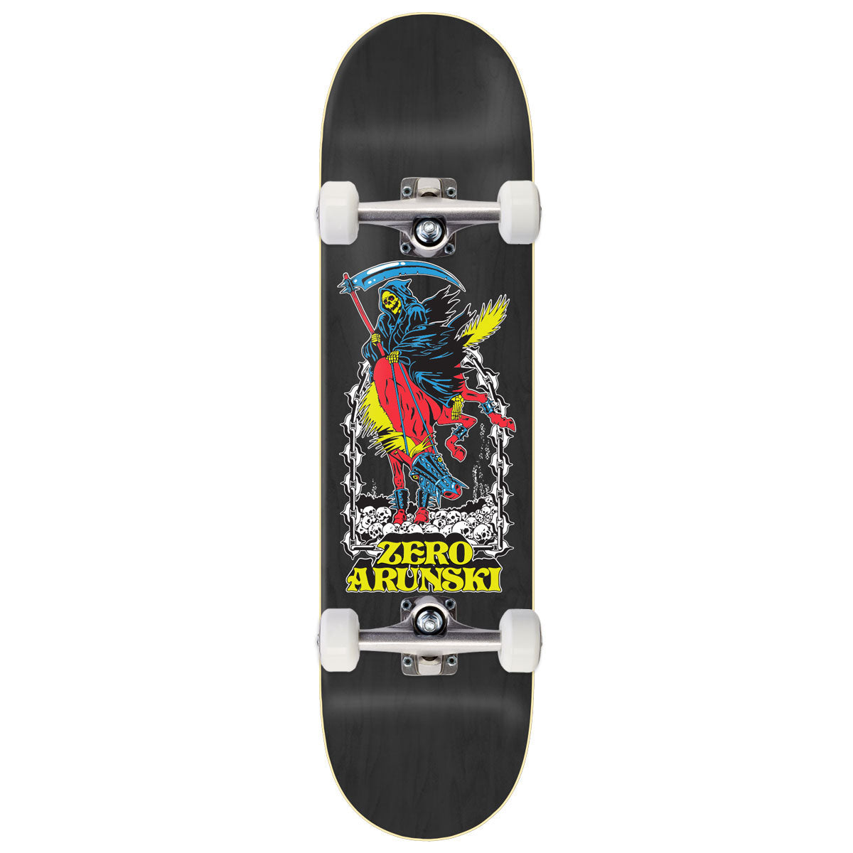Zero Dark Horse Arunski Skateboard Complete - 8.625