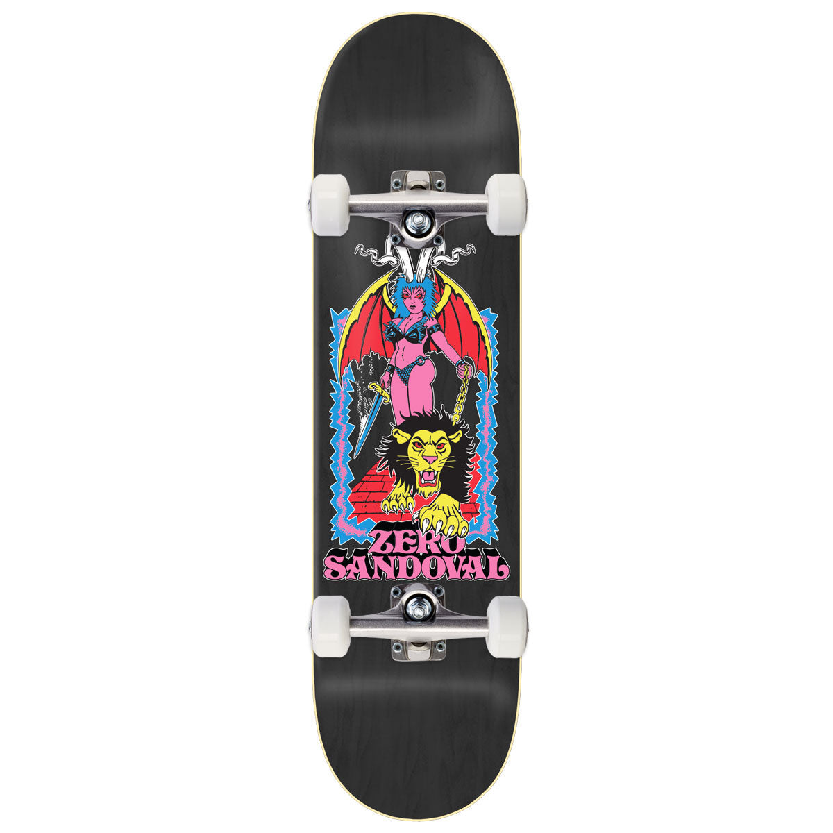 Zero Lion Queen Sandoval Skateboard Complete - 8.25