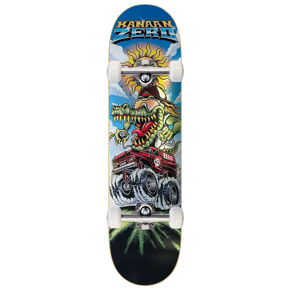 Zero Bitchin Gator Kanaan Skateboard Complete - 8.25