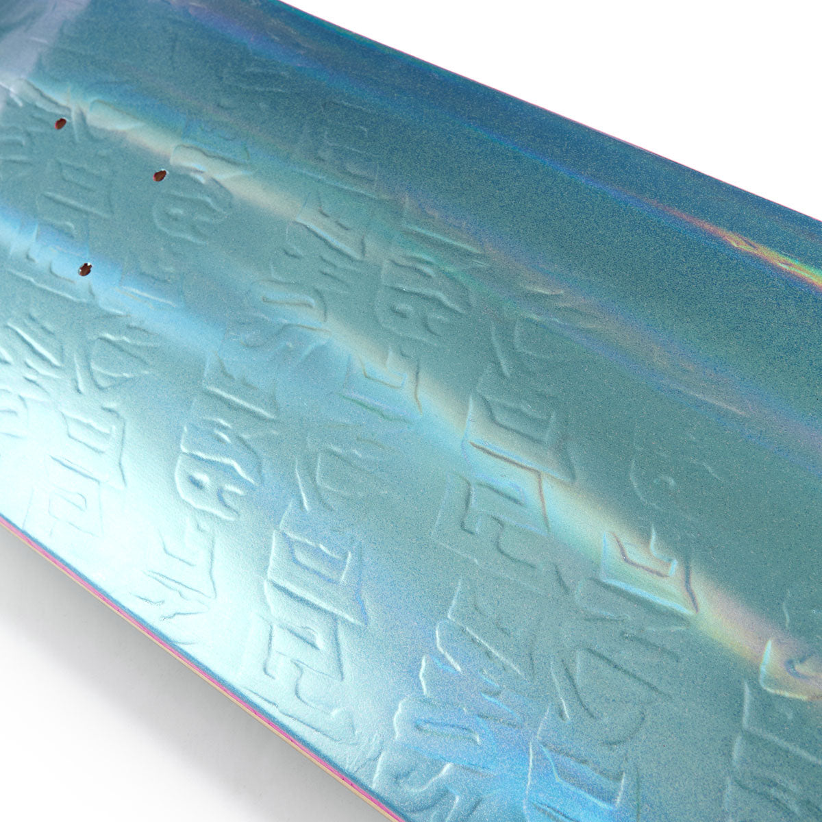 Fucking Awesome Embossed Color Skateboard Deck - Gamma Ray Blue - 8.00