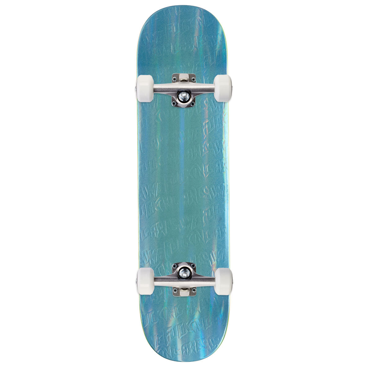Fucking Awesome Embossed Color Skateboard Complete - Gamma Ray Blue - 8.18