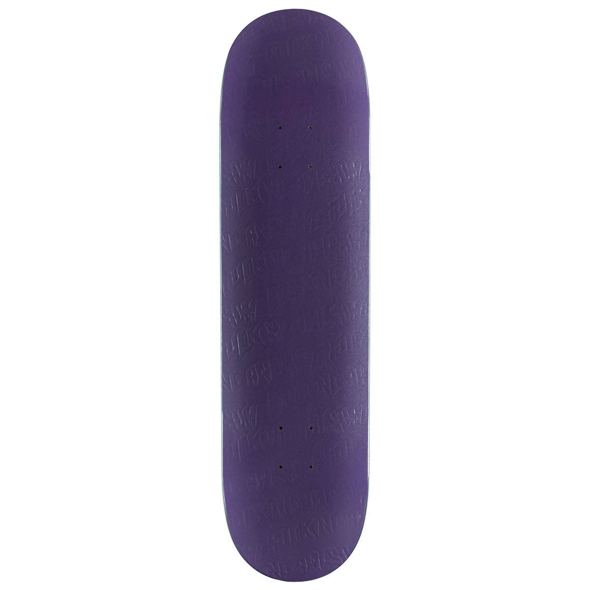 Fucking Awesome Embossed Color Skateboard Deck - Phantom Purple - 8.00