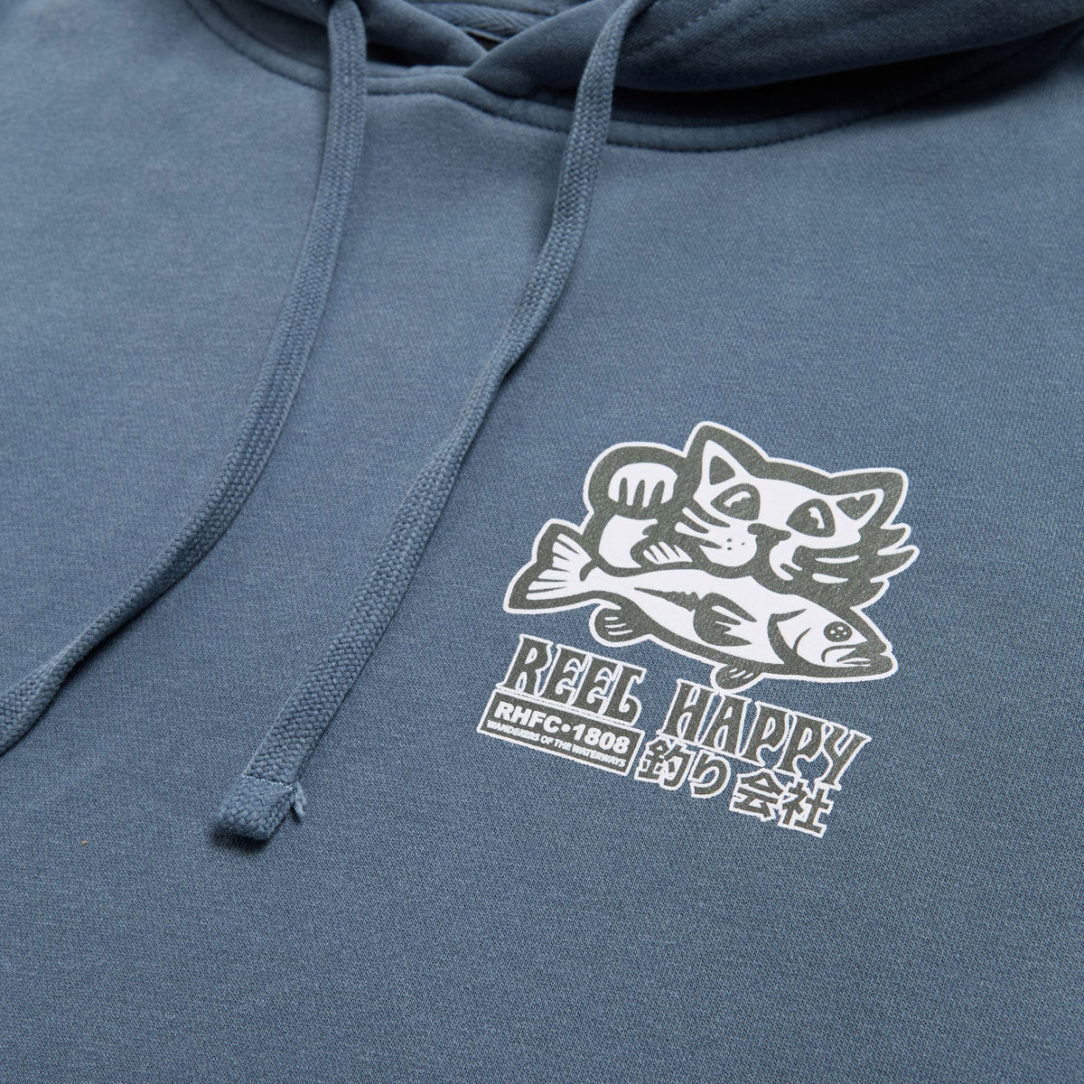 Reel Happy Masu Hoodie - Pigment Slate image 3