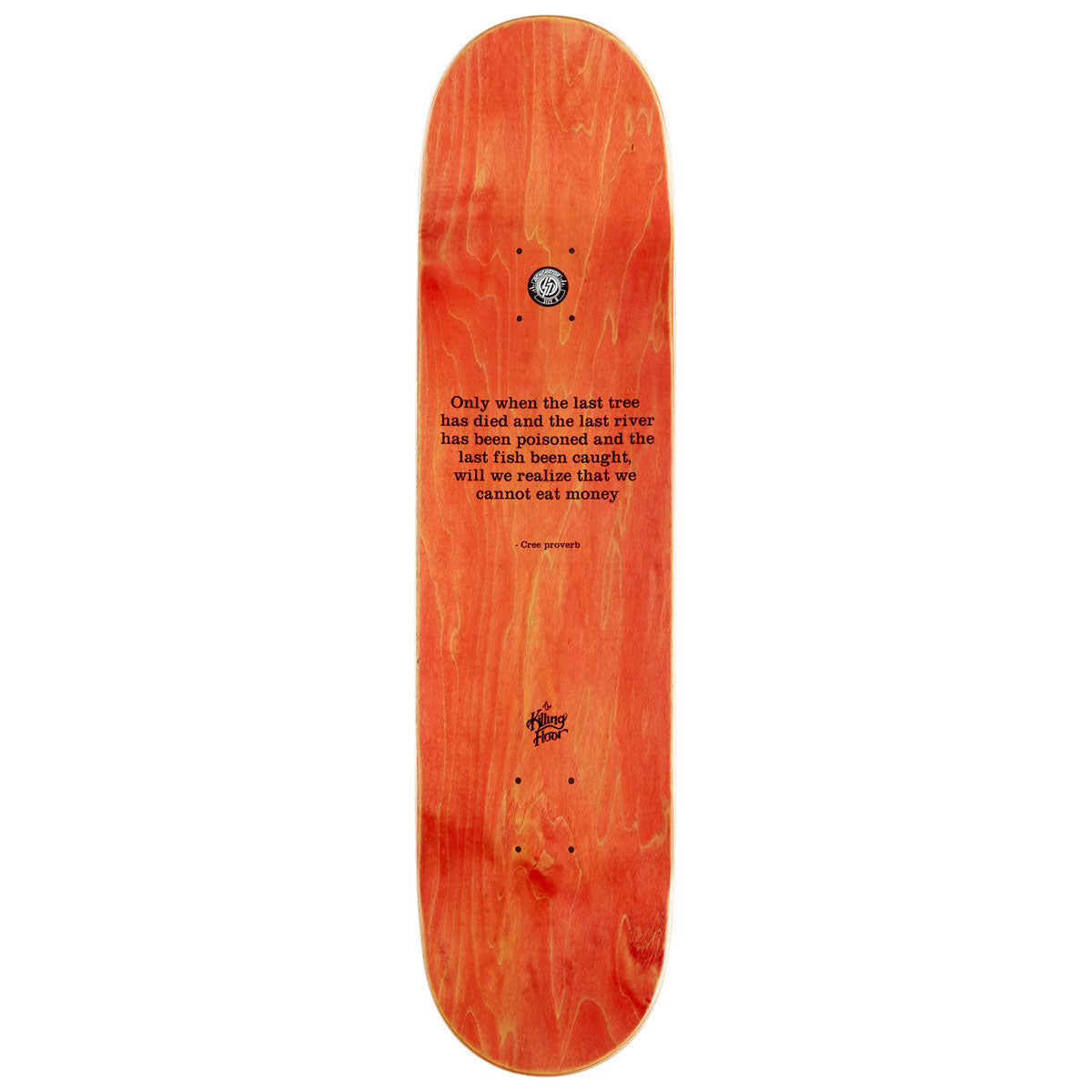 The Killing Floor Caution Kids At Play Skateboard Deck - 8.00