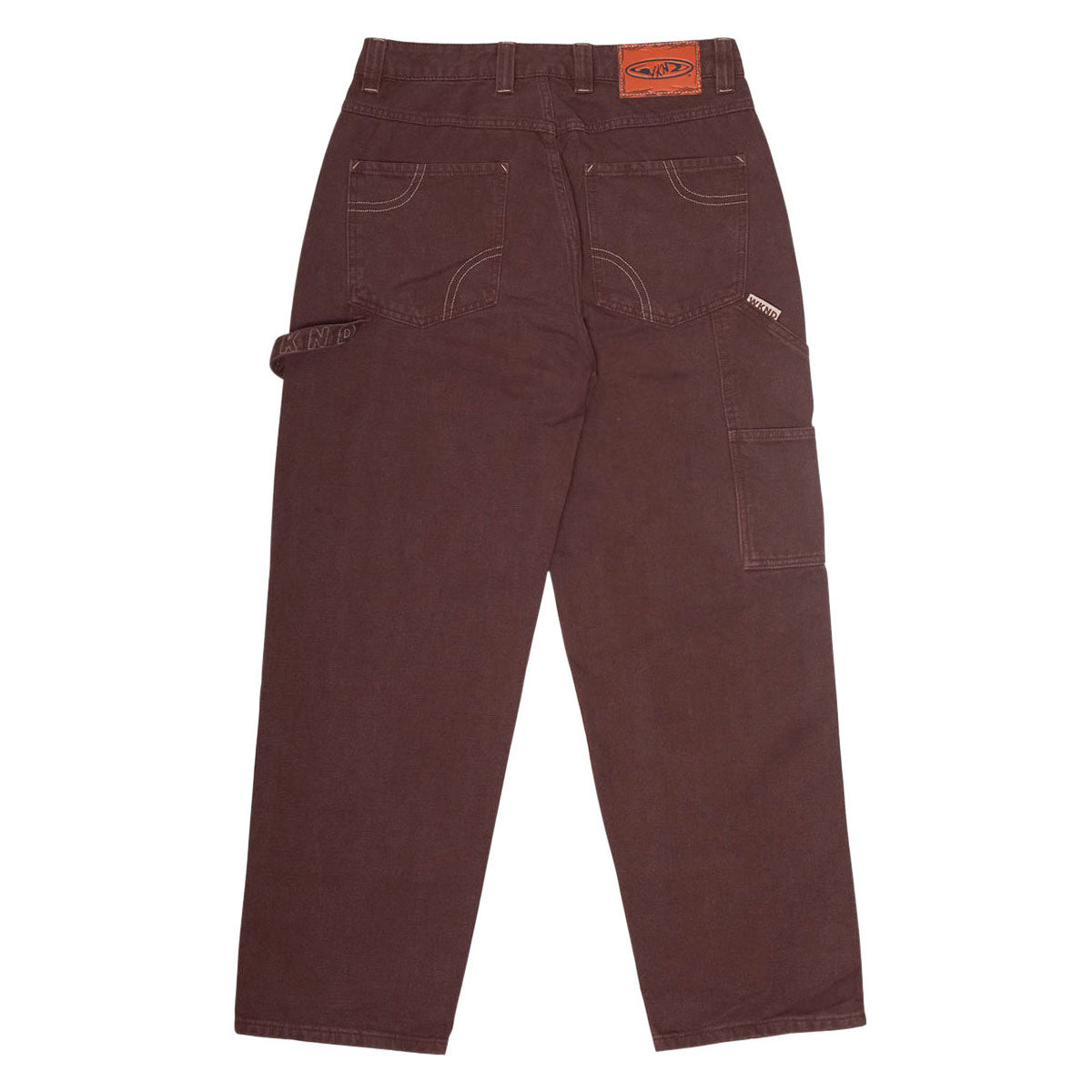 WKND Damn Near Carpenter Single Knee Canvas Pants - Brown image 2
