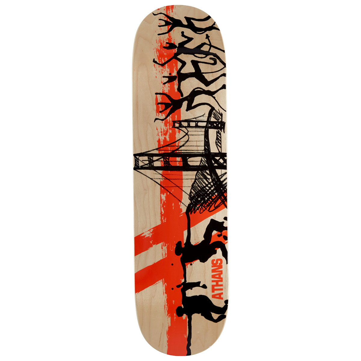 Deathwish Chris Athans Dance Skateboard Deck - 8.25