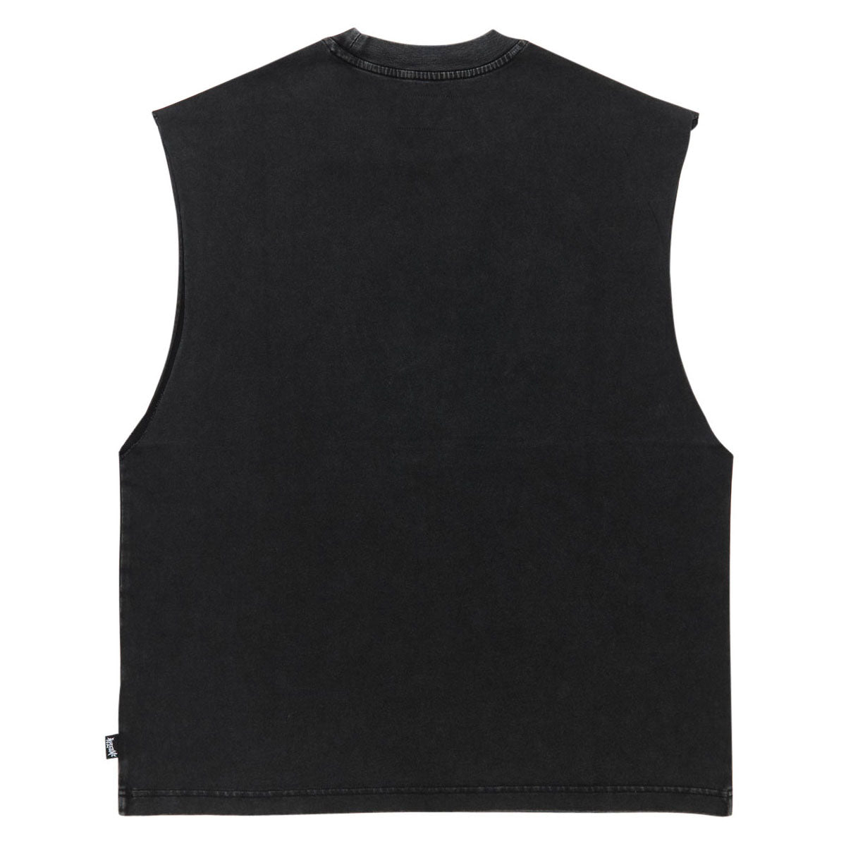 Welcome Cavity Knit Tank Top - Vintage Black image 2
