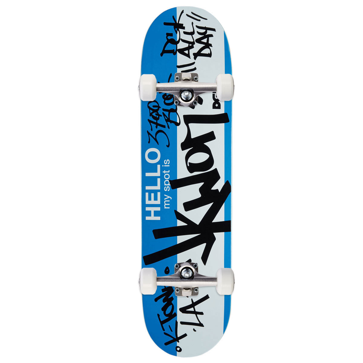 DGK My Spot Is Jkwon Skateboard Complete - Blue - 8.25