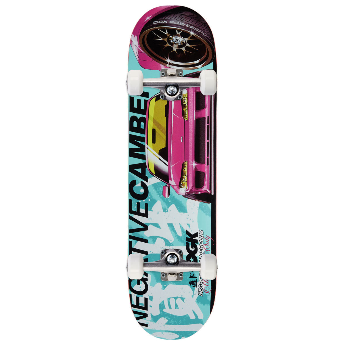 DGK Camber Club Skateboard Complete - Blue - 8.06
