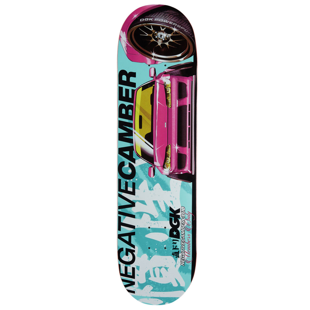DGK Camber Club Skateboard Deck - Blue - 8.25